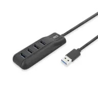 ACT CONNECTIVITY USB-A hub 3.0. 4 portos