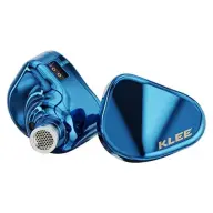 IBASSO Jr. Klee In-ear monitor slušalice ezüstözött bakar 2-Pin sa kabelom plava