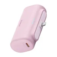 BASEUS Compact Powerbank 5000mAh 20W Lightning rózsaszín