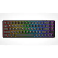 AVAX GM01 PRO 65% RGB tri-mode mechanikus billentyűzet Gateron Brown Magyar fekete