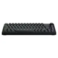 AVAX GM02 75% Gasket RGB mechanikus vezetékes billentyűzet Outemu Red Magyar fekete