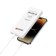 SKROSS Reload20 PD Powerbank 20Ah + USB-C kábel fehér