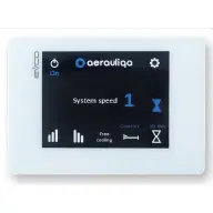 AERAULIQA 001562 CTRL-HO Szabályozó egység Fehér