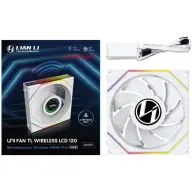 LIAN LI UNI FAN TL LCD Wireless 120mm fordított légáramlás fehér
