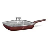 BLAUMANN BL-4076 Cerastone Collection grill pan with lid 28 cm