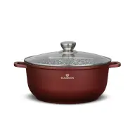 BLAUMANN BL-4081 Cerastone Collection pot with lid 6.5L 28cm Bronze
