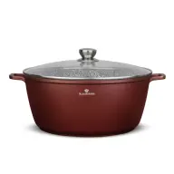 BLAUMANN BL-4084 Cerastone Collection Topf mit Deckel 13.5L 36cm Bronz