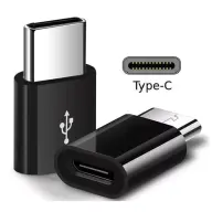 FOREVER MOBILE Micro USB 2.0 Type C Adapter Black 3cm 38281