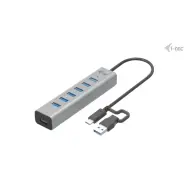 ITEC CAHUBMETAL7 USB-C/USB-A Charging Metal HUB 7 Port