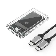 ORICO TC10 mSATA külső ház USB3.0 C átlátszó
