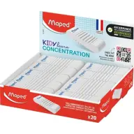MAPED Kidy Learn Concentration Radír display 20 pieces