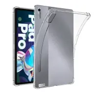 ZONE Szilikon tok közepesen ütésálló légpárnás sarok érintőceruza tartóval Lenovo Tab P11 Pro (11.2) (2. generáció) átlátszó
