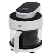 ADLER AD 6316 Air Fryer Hot Air oven glass plate 1400W 3L