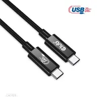 CLUB3D USB 4.0 Type C Összekötő Fekete 2m CAC-1575