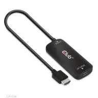 CLUB3D USB 3.1 Type C HDMI 2.1 transformator Crno 20cm CAC-1336