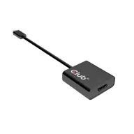 CLUB3D USB 3.1 Type C HDMI 2.0 transformator Crno 10cm CAC-2504