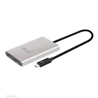 CLUB3D Thunderbolt 3 HDMI 2.0 Átalakító Ezüst-Fekete 10cm CSV-1574