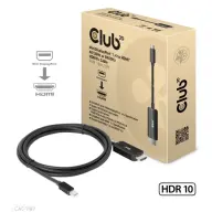 CLUB3D Mini DisplayPort HDMI 2.1 Adaptor Negru 1.8m CAC-1187
