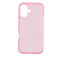 CELLECT Bleščeč silikonski zadnji ovitek Iphone 16 rožnat