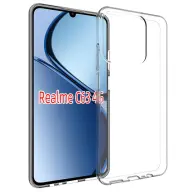 CELLECT Silizium Rückblatt Realme Note 60 transparent