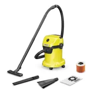 KARCHER 1.628-124.0 WD 3 V-17/4/35 Nedves/száraz Porszívó+Nozzles