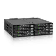 ICYDOCK MB998SP-B Full Metal 8 Bay 2.5" SATA HDD & SSD (7mm) Backplane Cage for External 5.25" Bay