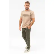 BUDMIL oldalzsebes vászonnadrág Férfi XL khaki