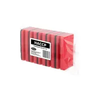 BONUS B741 Extra large dish sponge 5 pcs Red