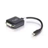 C2G Mini DisplayPort DVI-D Átalakító Fekete 20cm 84311