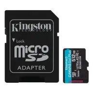 KINGSTON Canvas Go! Plus 512GB MicroSDXC 160 MB/s SDCG4/512GB