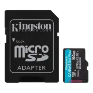KINGSTON Canvas Go! Plus 64GB MicroSDXC 160 MB/s SDCG4/64GB