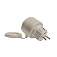 SHELLY Plug S (Gen3) Outdoor okoskonnektor Matter fehér