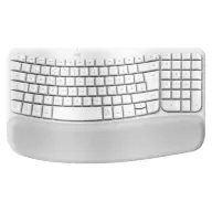 LOGITECH Wave Keys Mac Swiss piszkosfehér