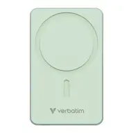 VERBATIM Charge n Go Essential Vezeték nélküli mágneses powerbank 10000mAh zöld