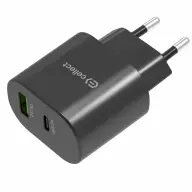 CELLECT Hálózati töltő adapter gyorstöltő funkcióval 20W fekete