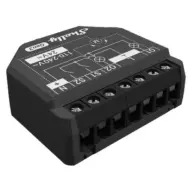 SHELLY 2PM Gen3 WiFi + Bluetooth Două circuit releu inteligent cu măsurarea consumului de energie negru