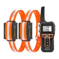ROJECO PD529 Elektromos kiképző nyakörv 1000m 2db narancssárga
