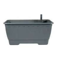 FLAIR 61540 hidrokultúrás balkonláda 40 cm antracit