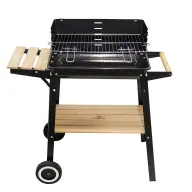 BERLINGER HAUS BH/8649 Drveni ugljen grill pećnica crno