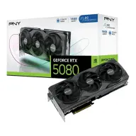 PNY VCG508016TFXPB1-O Overclocked Triple Fan GeForce RTX 5080 16GB GDDR7 DLSS4