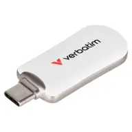 VERBATIM Plectra 256GB USB 3.2 Gen 1 Type C White