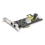 STARTECH PR22GIP-NETWORK-CARD 2-Port 2.5Gbps PCIe PoE+ kártya
