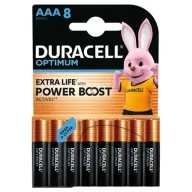 DURACELL Optimum mikro olovka element (AAA) 8kom
