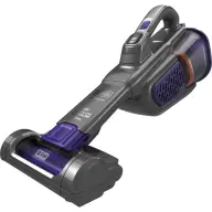 BLACK AND DECKER BHHV520BFP-QW Vacuum cleaner Rechargeable battery működtetés Fekete/lila