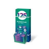 STAEDTLER Mars Plastic 526 125 years Radír display kék-zöld-lila nagy