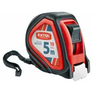 EXTOL 8821025 Premium gummiert 1 stoppos Maßband 5m x 19mm