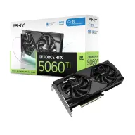 PNY VCG5060T16DFXPB1-O Overclocked Dual Fan GeForce RTX 5060 Ti 16GB GDDR7 DLSS4