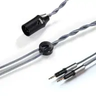 DDHIFI BC150XLR Simetričan srebrno slušalica kabel 4-Pin XLR sa konektorom 195cm 2.5mm Audio-Technica