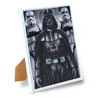 CRAFT BUDDY Gyémántszemes kirakó 21x25 cm kerettel - Star Wars Darth Vader és a rohamosztagosok