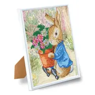 CRAFT BUDDY Gyémántszemes kirakó 21x25 cm kerettel - Nyúl Péter